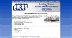 Desktop Screenshot of mhobbsandsons.com